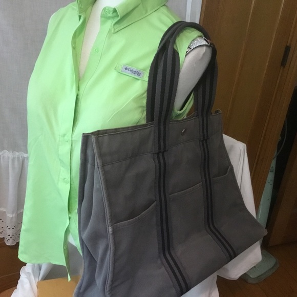 Hermes Bags Authentic Herms Canvas Herline Tote Bag France Poshmark